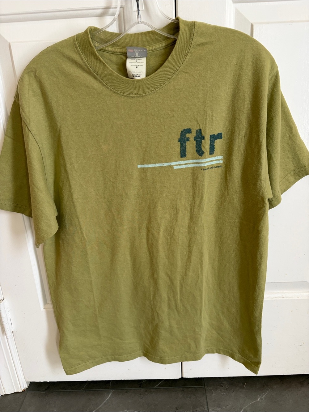 Vintage Microsoft Green Cotton Y2K Tee Shirt